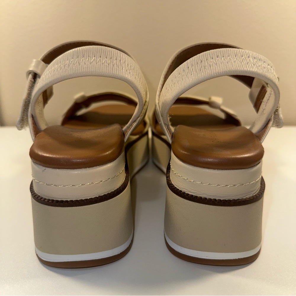 Caslon Beige Platform Sandals! Like New! 4.5M Women’s! Rare size find! - Picture 12 of 13